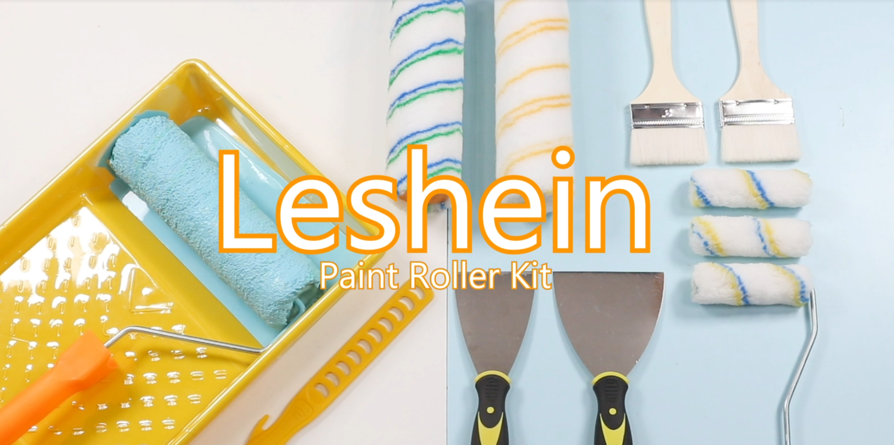 Paint Roller Kit With Extension Pole, 27 Piece Set, 2 To 4 Ft - View #9