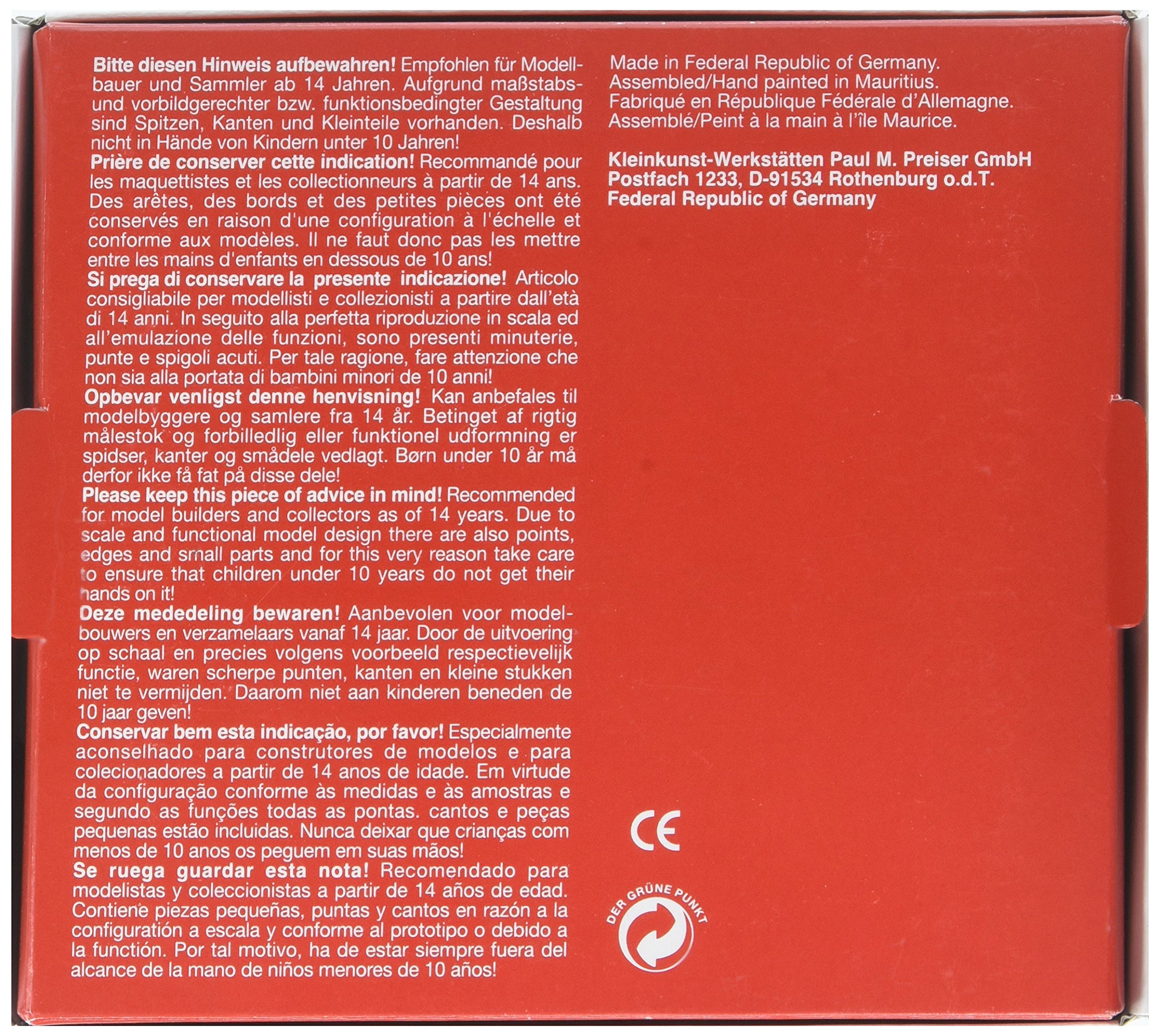 Preiser 28105 Reverend Waiting for Train HO Model Figure