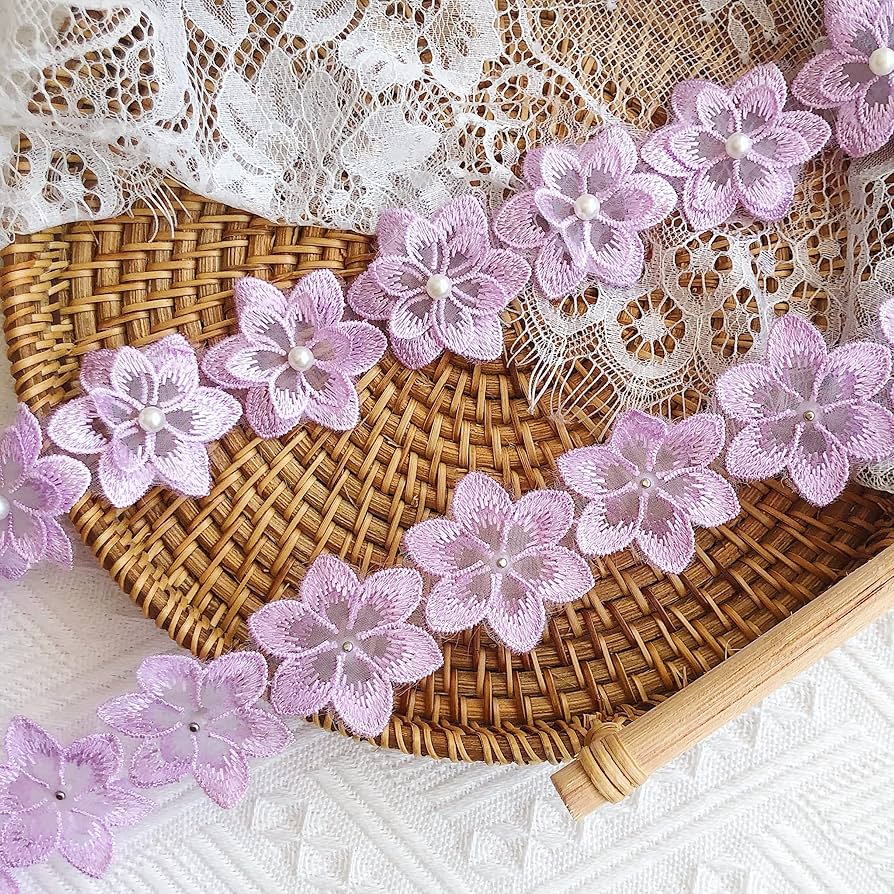 トップス LEONARD Trim floral pattern cut and sew LEONARD Floral Cut & Sew Short Sleeve Top Women's M White