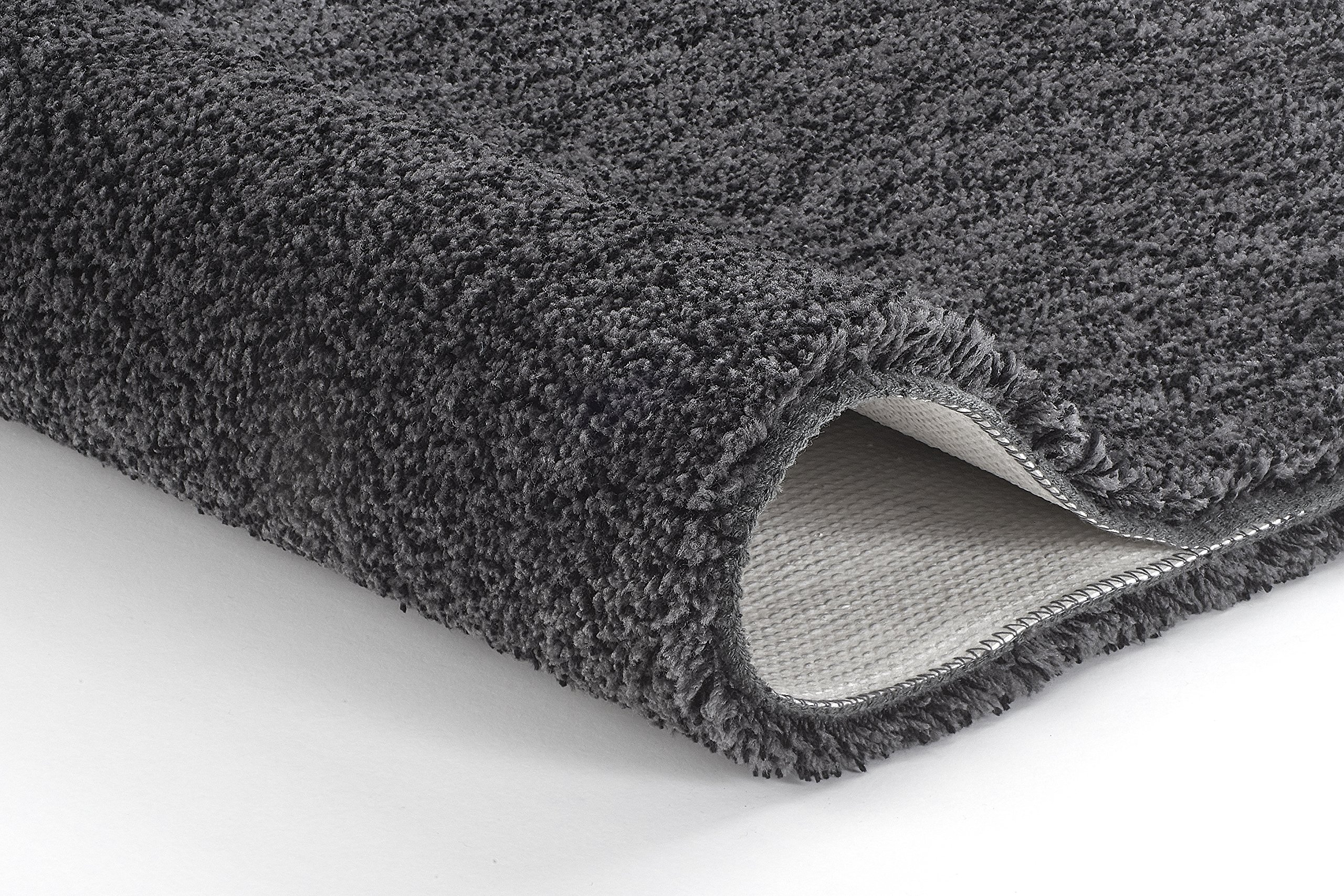 Kleine Wolke Seattle / 60 x 90 cm/Farbe Schiefer Badteppich, Polyester, 60x90x3 cm, 4004478264786