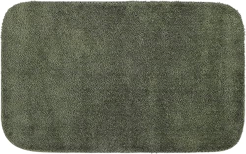 Miniatura 120 de Garland Rug 2 alfombras de baño tradicionales de nailon lavables de espuma marina (17 x 24 pulgadas, 21 x 34 pulgadas), suaves, absorbentes y Espuma