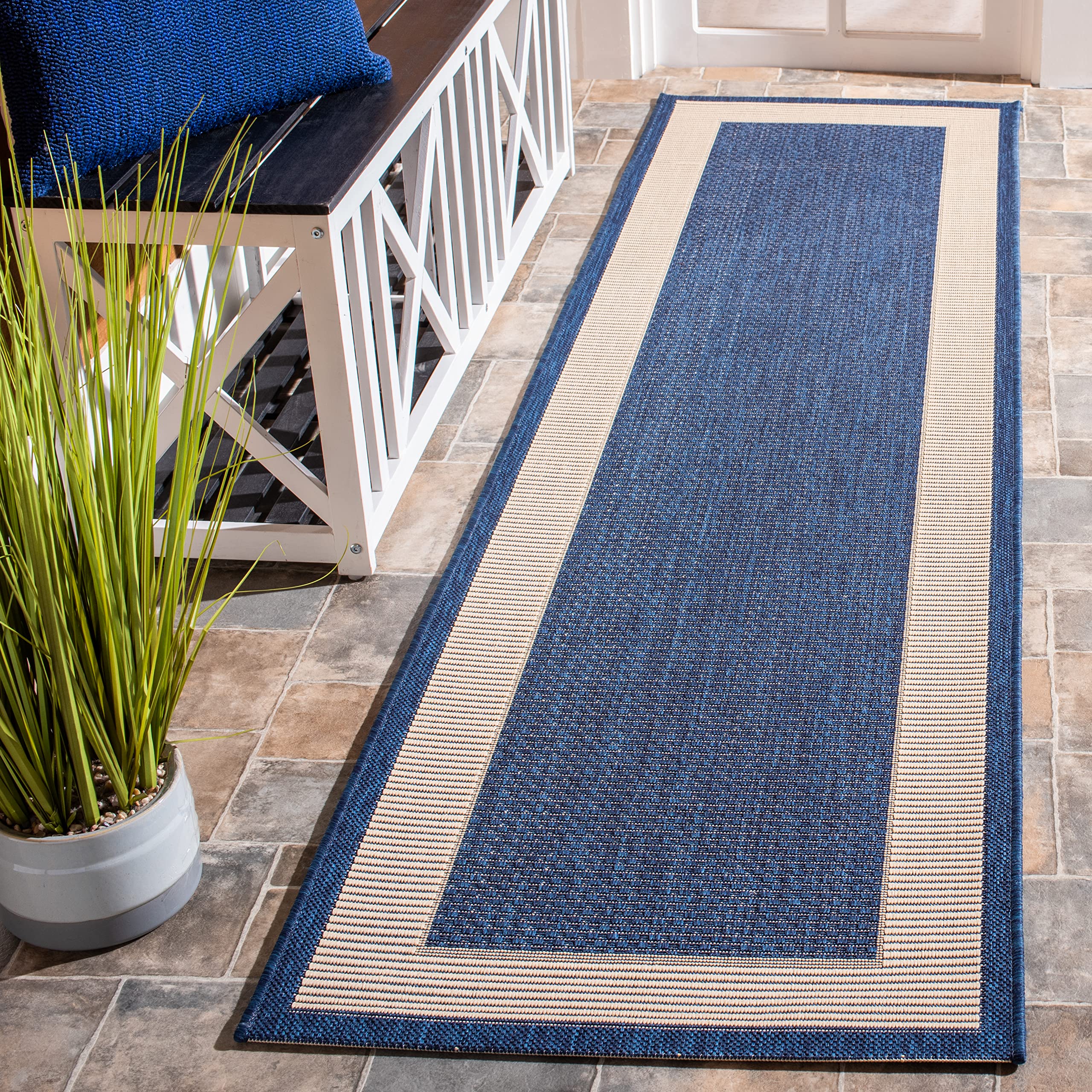 SAFAVIEH Courtyard Collection Runner Rug - 2'3