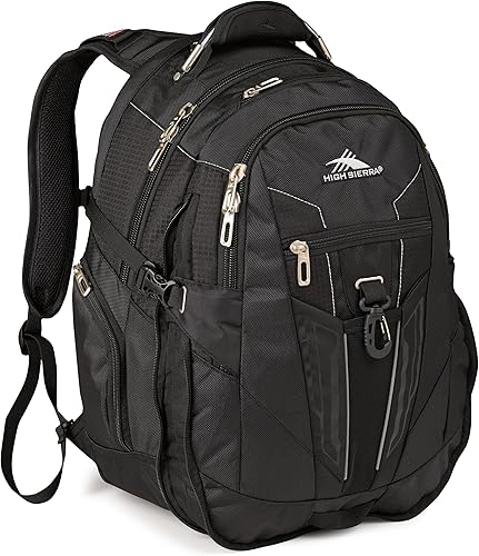 High Sierra Mochila para laptop Xbt-Business, Negro -, Xbt - Mochila para laptop de negocios