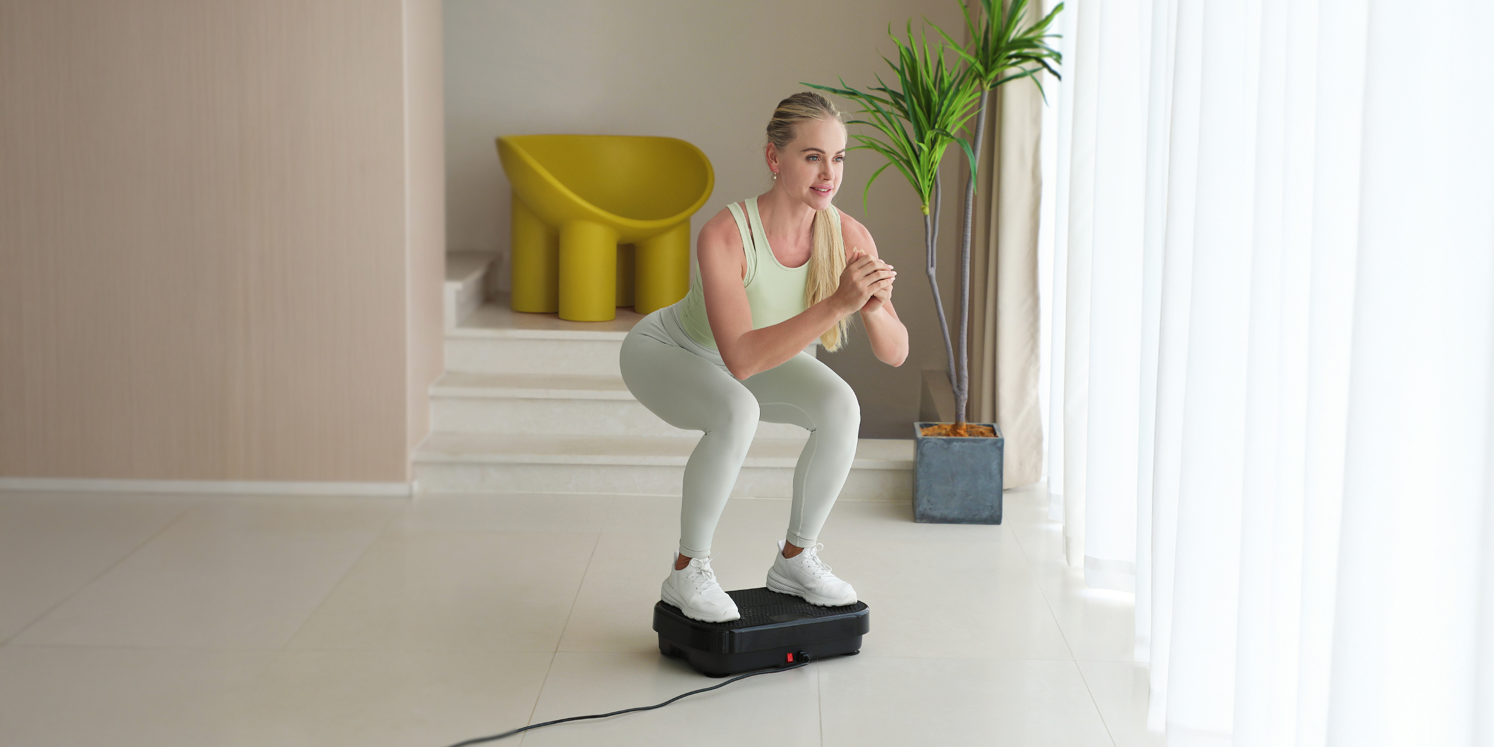 Pedana Vibrante TheNeat - Piattaforma Vibrazione Dimagrante Multifunzione Per Tonificare Gambe E Glutei A Casa - Foto 8