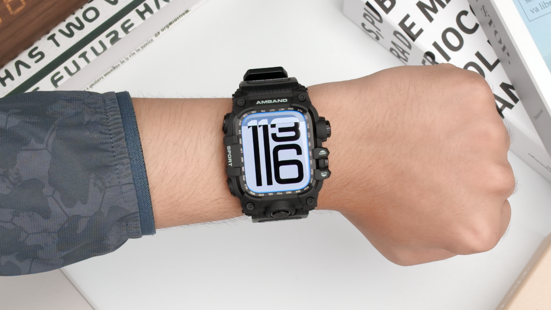 Amazon.com: amBand Bands Case Compatible with Apple Watch SE 3/SE