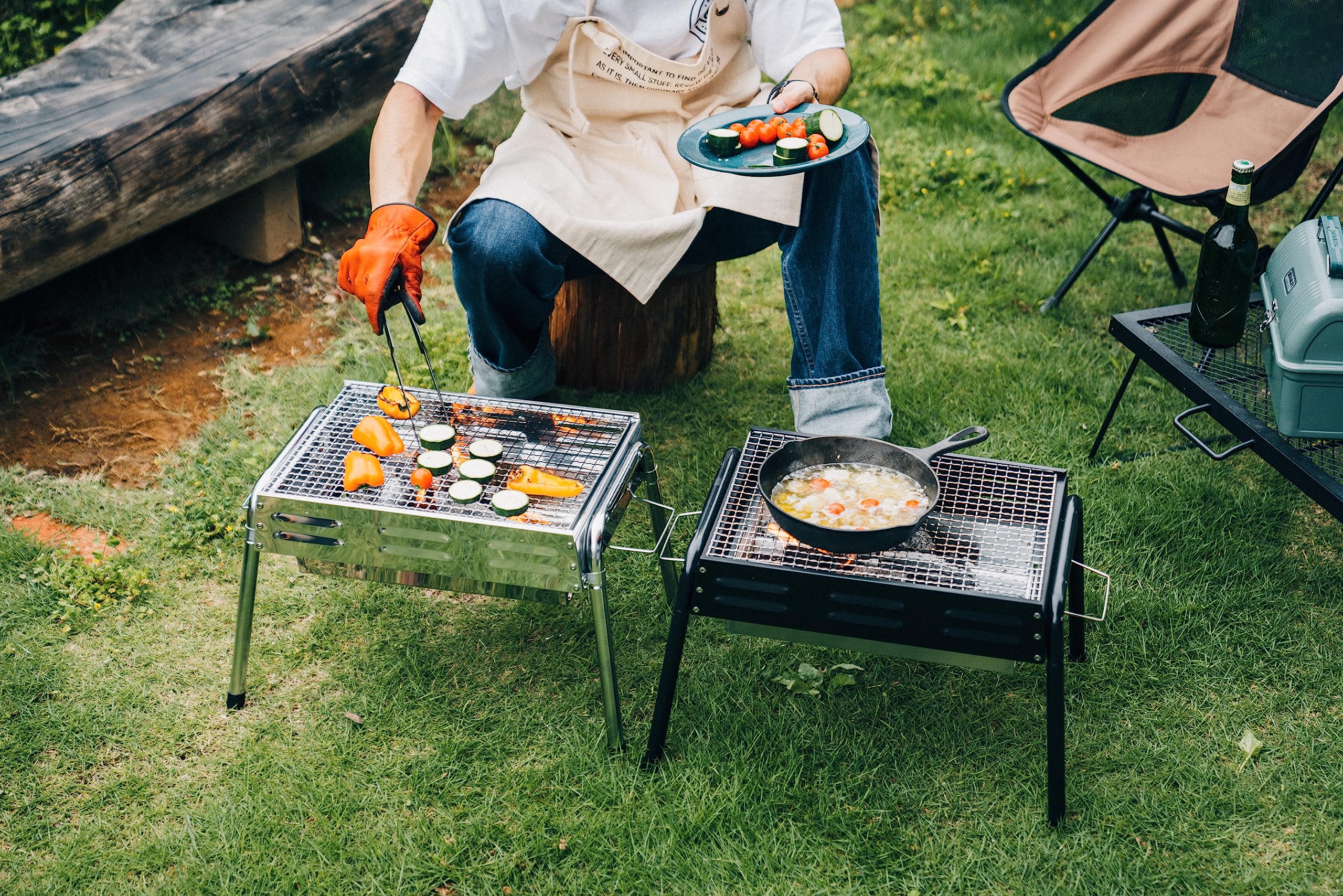 Amazon | 尾上製作所(ONOE) バーベキューコンロCR-S [焚き火台