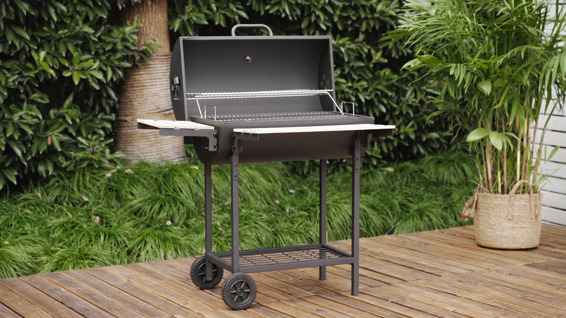 Joe's Barbecue Smoker gaarkamer houtskoolbak