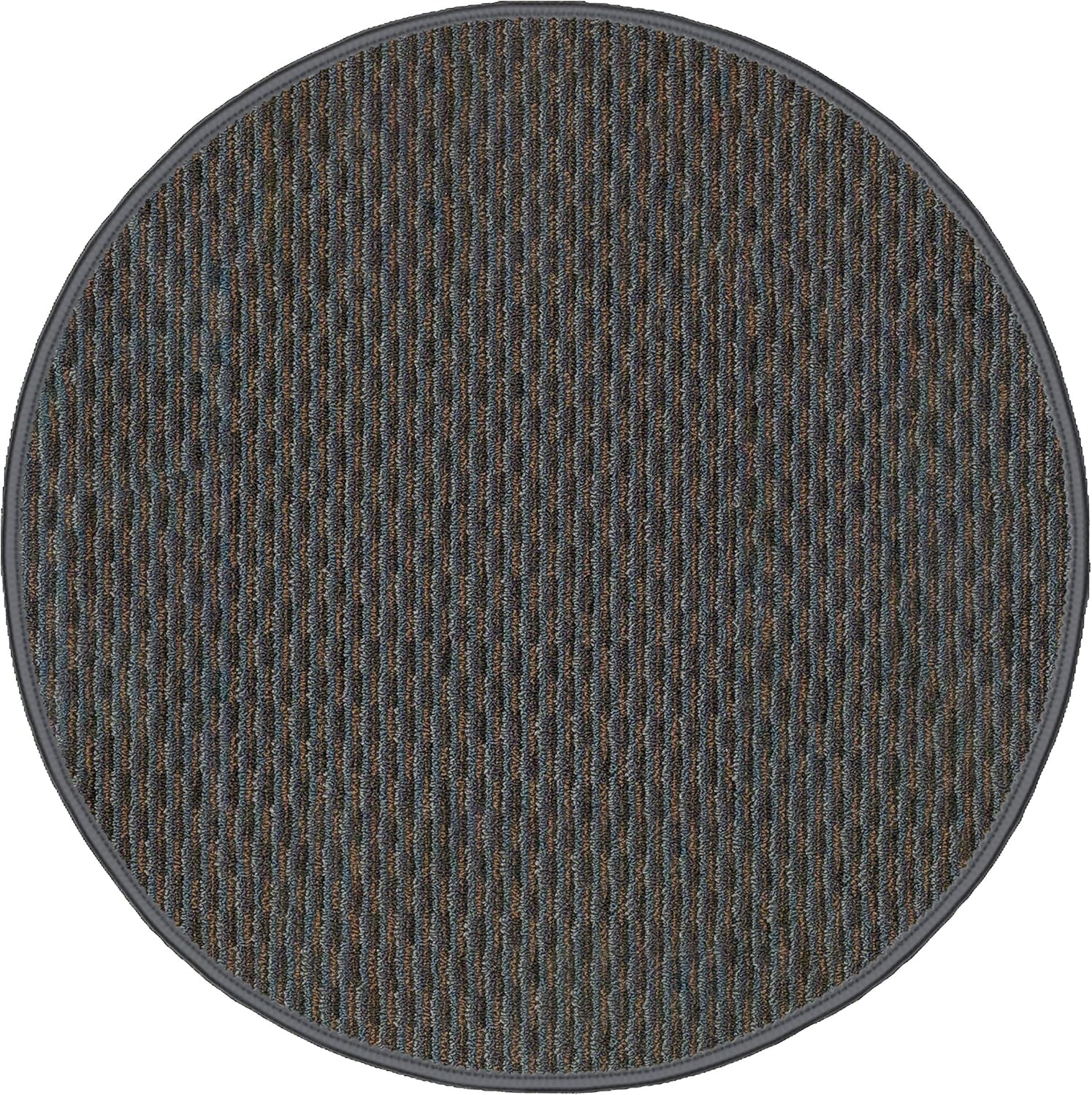 KOECKRITZ Rugs Round 7' Tapestry Blue Pattern Play Indoor