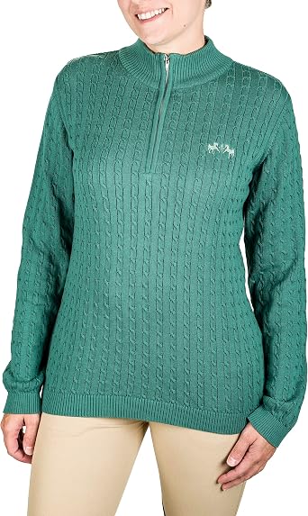 Equine Couture Ladies Zara Cable Knit Sweater