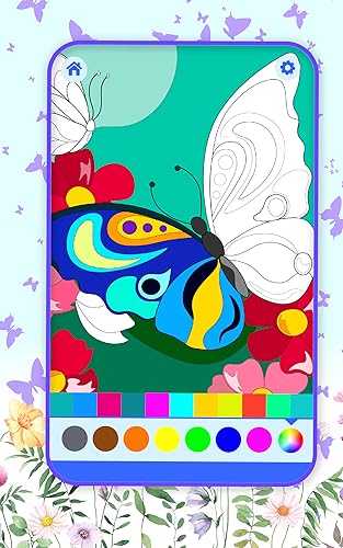Desenhos para Colorir de Arteterapia para Adultos - Borboletas