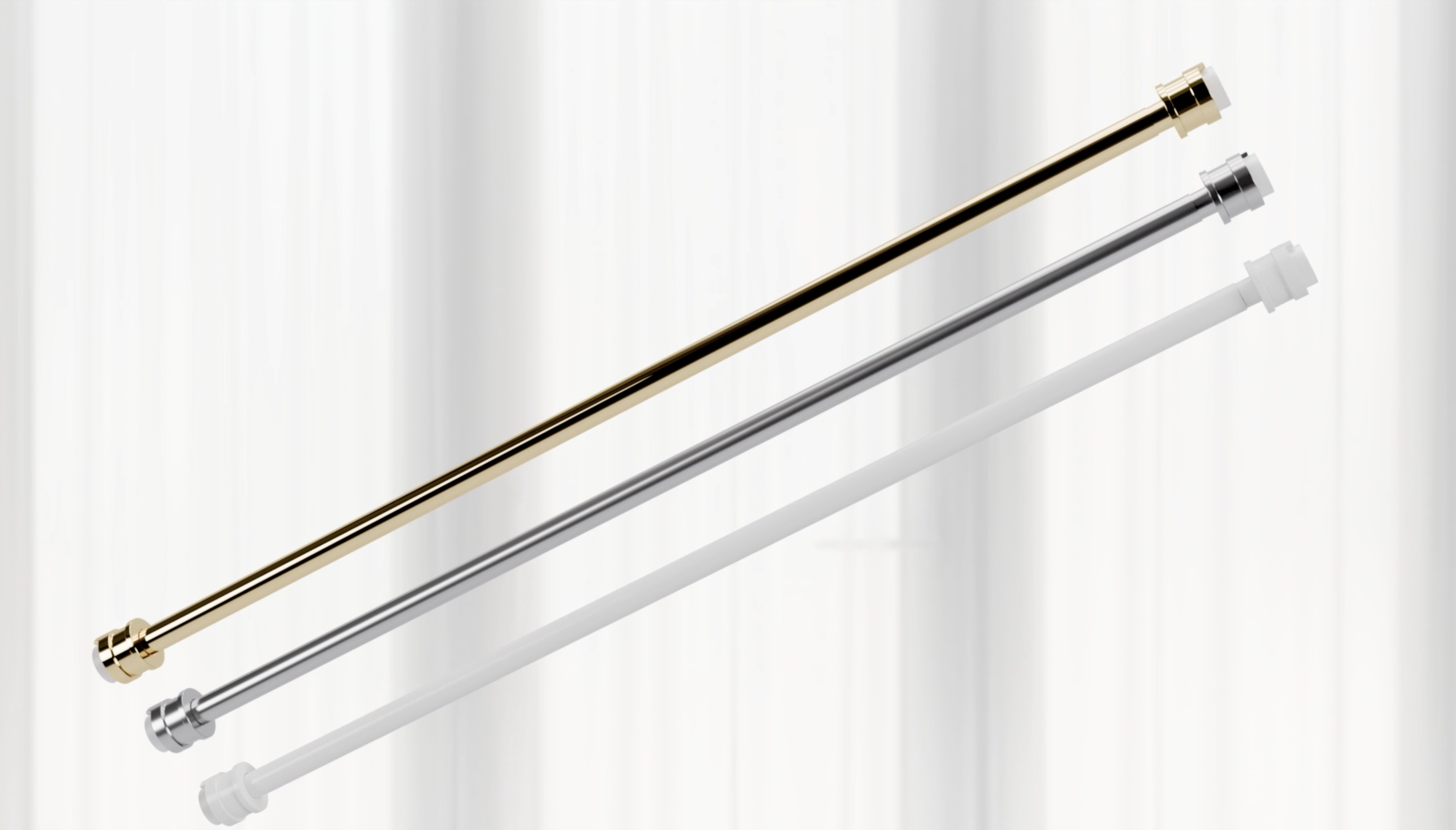 Pesetti Per Tende Bianchi - Coppia Di Ricambio Per Corda Binario Tendicorda | Super Resistente - Foto 9