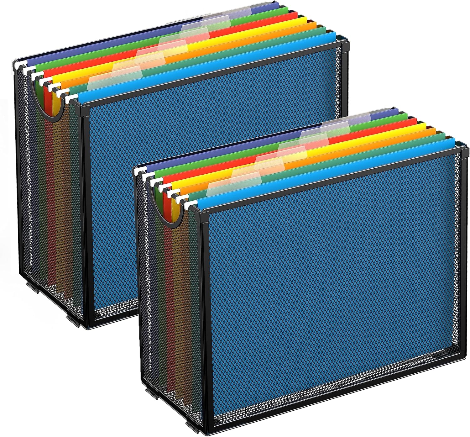 Sinboun 2 Pack Hanging File Organizer LetterSize File