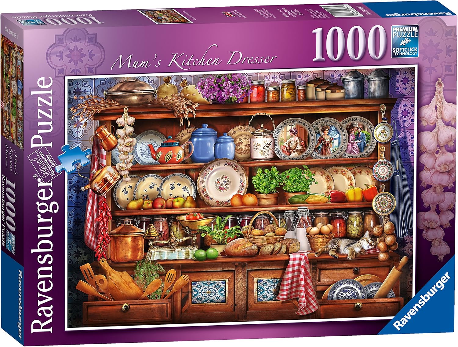 Ravensburger Mum's Kitchen Dresser, 1000pc Jigsaw Puzzle