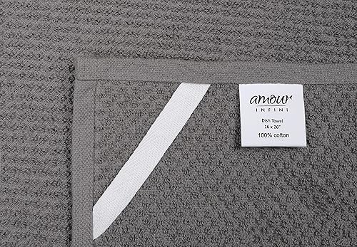 Miniatura 5 de Amour Infini paños de cocina y repasadores, 100% algodón, muy absorbentes, se pueden lavar a máquina