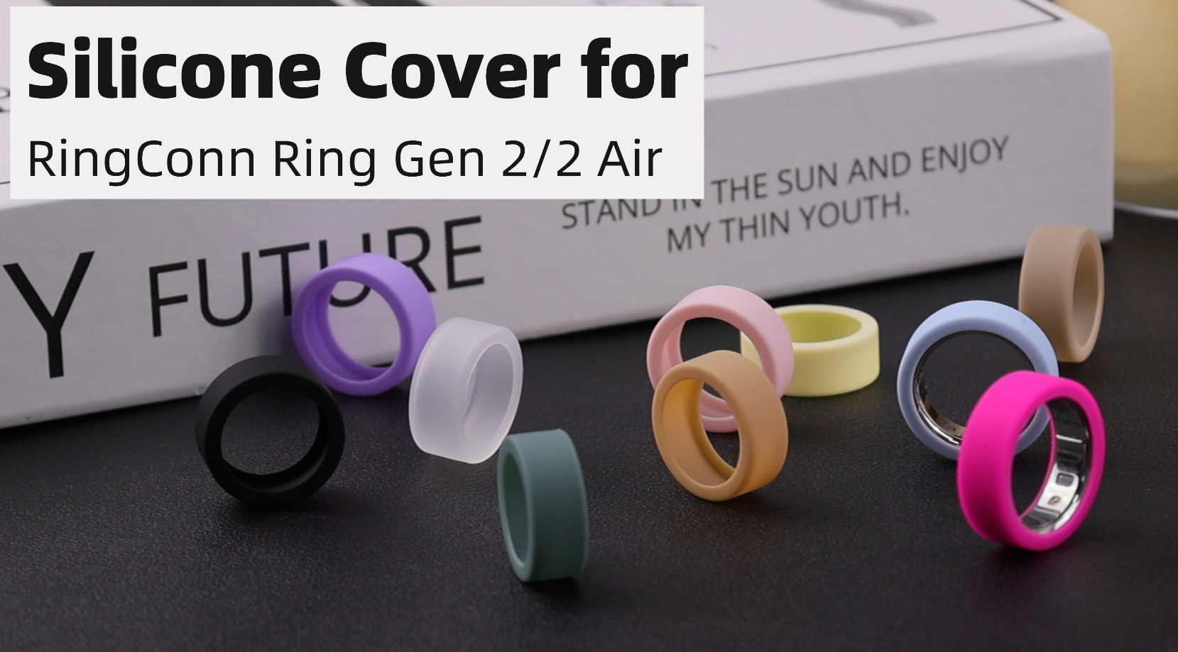 Amazon.com: MAKCPOIMER 4/6 Pack Ring Cover for RingConn Gen 2/1