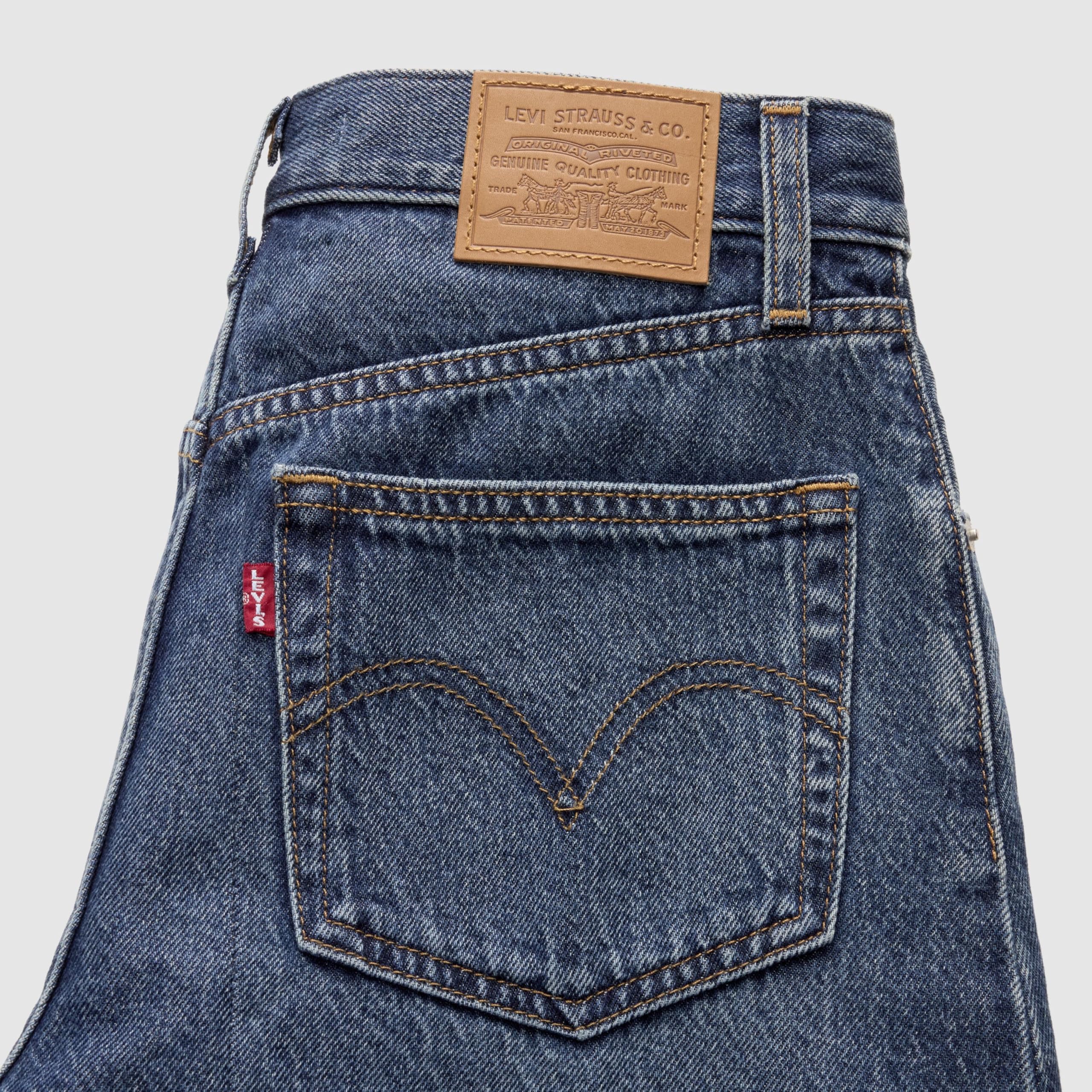 Levi's High Baggy Short Pantaloncini Donna