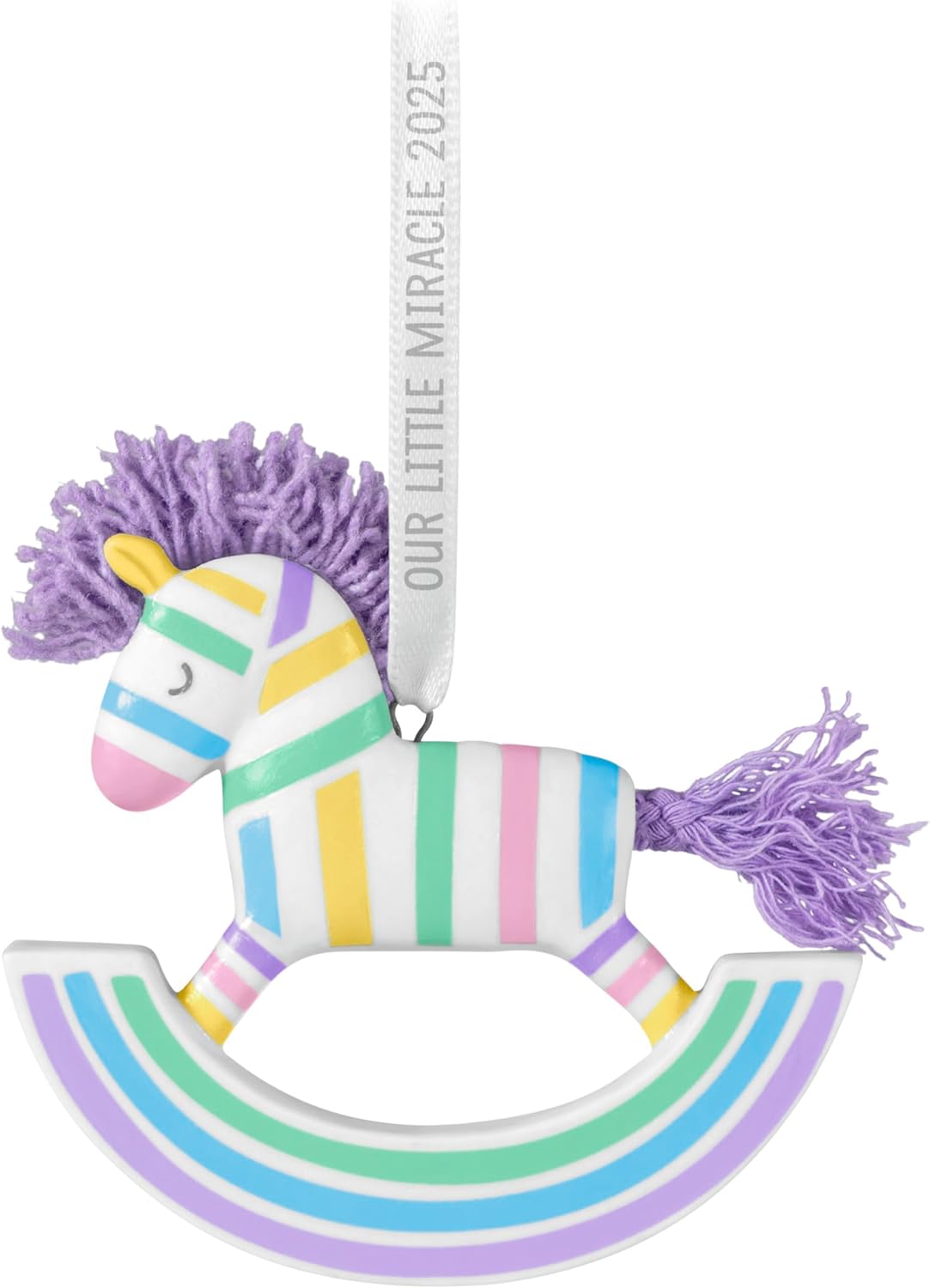 Hallmark Keepsake Christmas Ornament 2025, Our Little Miracle 2025, Porcelain, New Baby Gifts