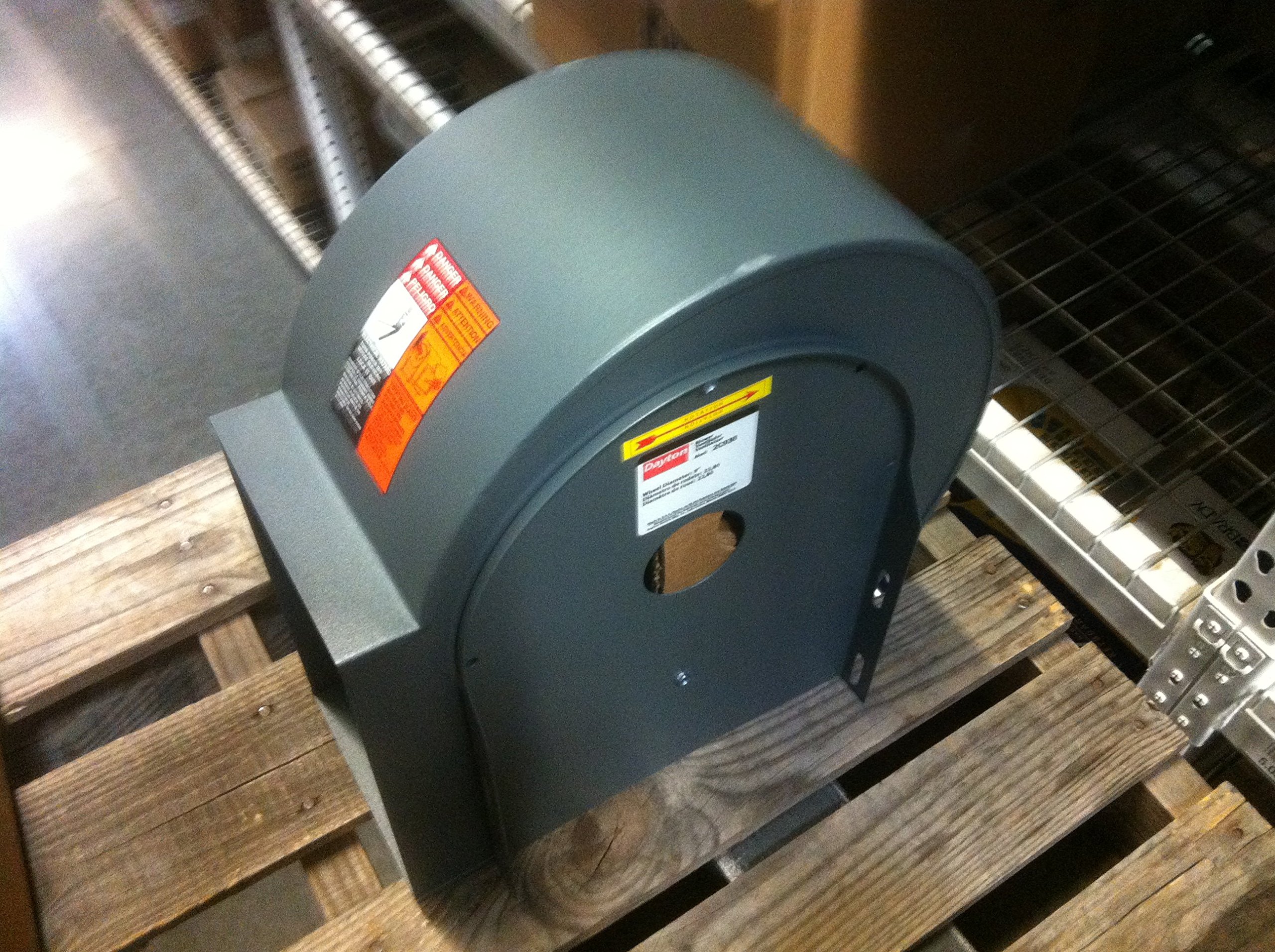 Dayton Blower, 9 in - 2C938