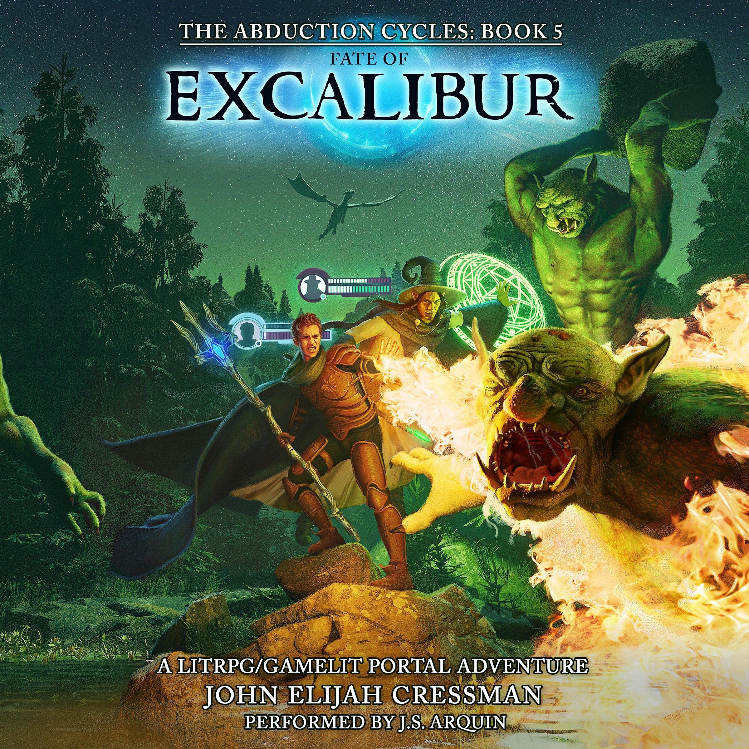 Cover art for Fate of Excalibur