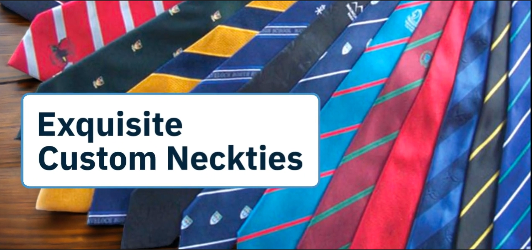 custom made woven ties