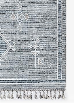 Momeni Rabat Moroccan Design Area Rug, Blue, 7'10 X 10'2