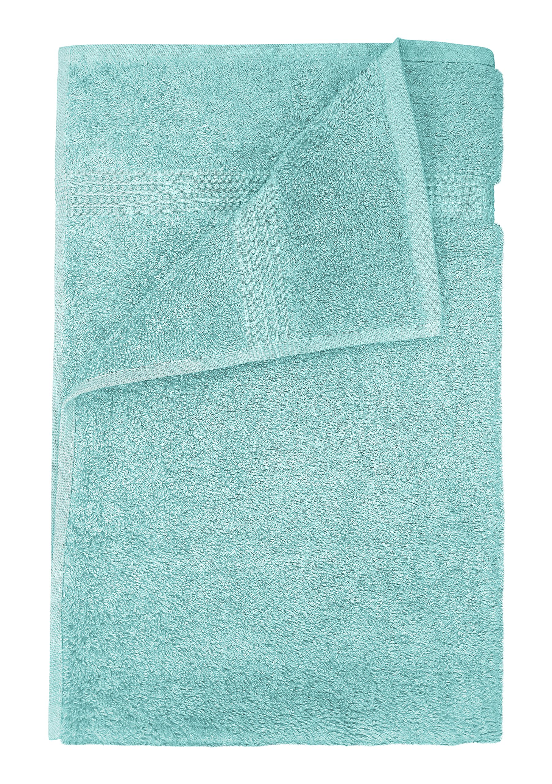 Velosso 100% Pure Egyptian Cotton Towels Super Absorbent 600gsm (Seafoam, 70x125cm Bath Towel)