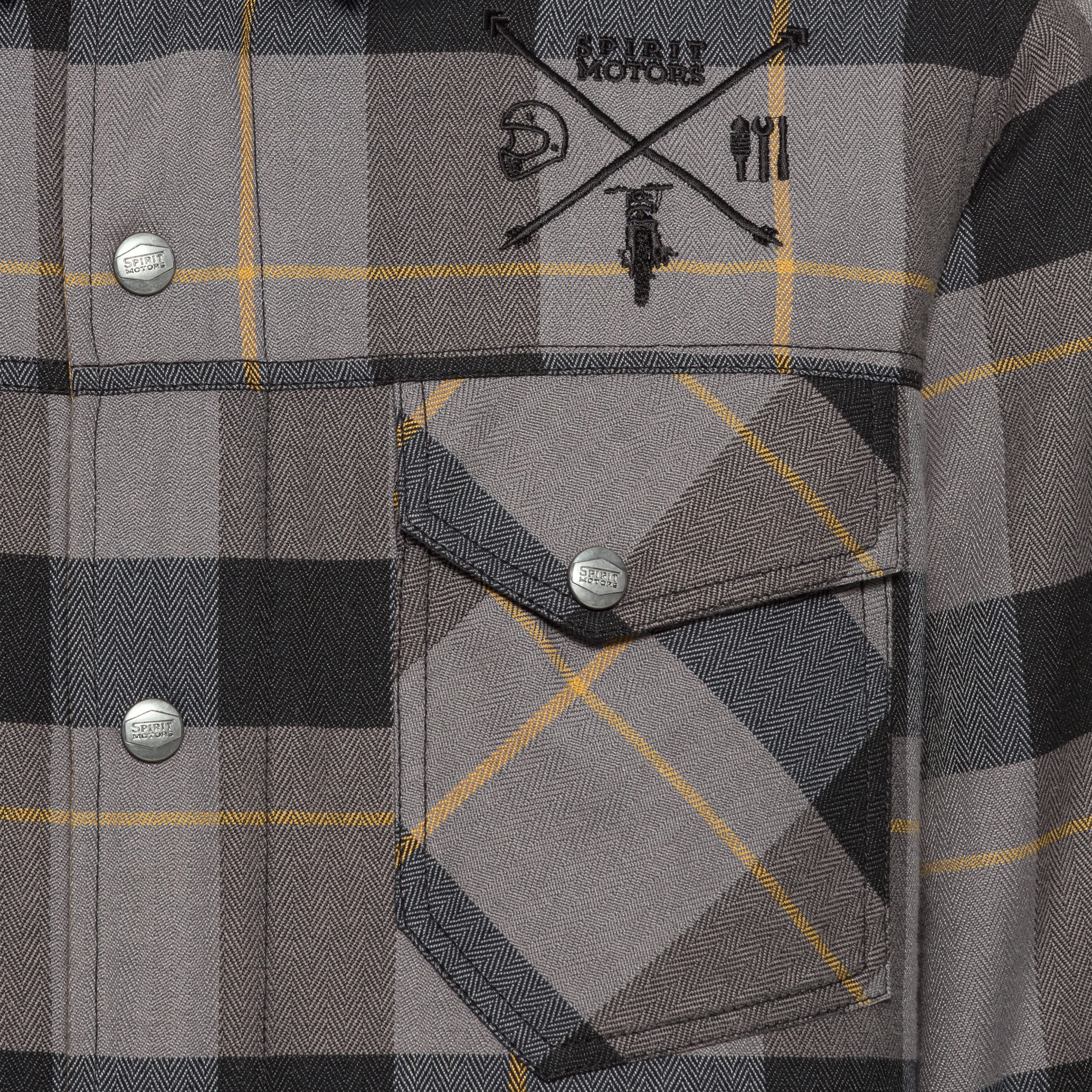 Spirit Motors Sneaky Sam Motoshirt - Atmungsaktiv - Schulter & Ellbogenprotektoren
