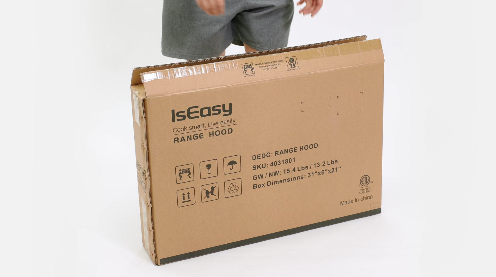 Amazon.com: IsEasy Range Hood 30 Inch Under Cabinet, Kitchen Stove