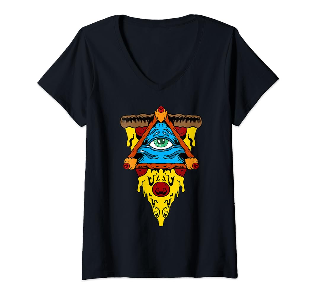 Pizza illuminati shirt Clearance