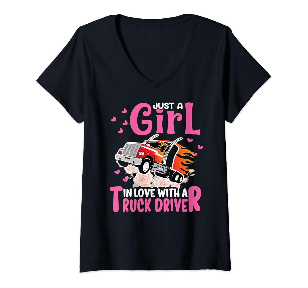 Trucker girl t shirt Clearance