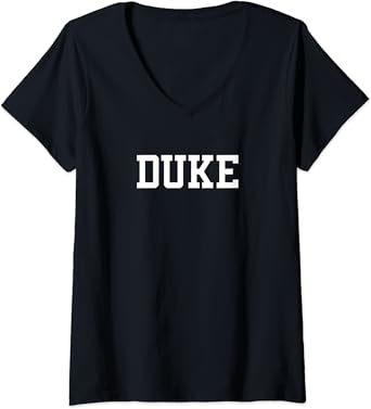 Duke v neck t shirt Clearance