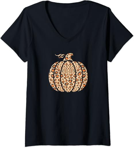 Pumpkin cheetah shirt Clearance