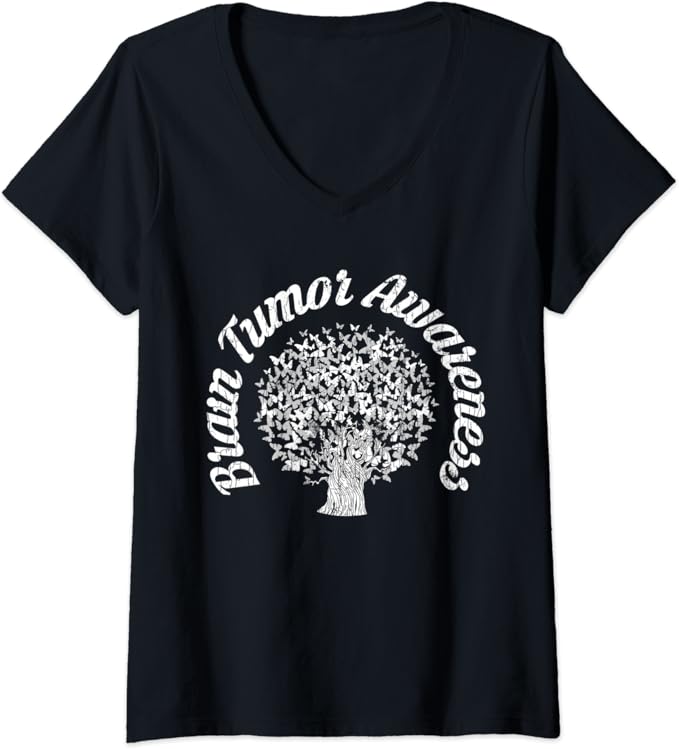 Womens Brain Tumor Awareness Gift Happy Cancer