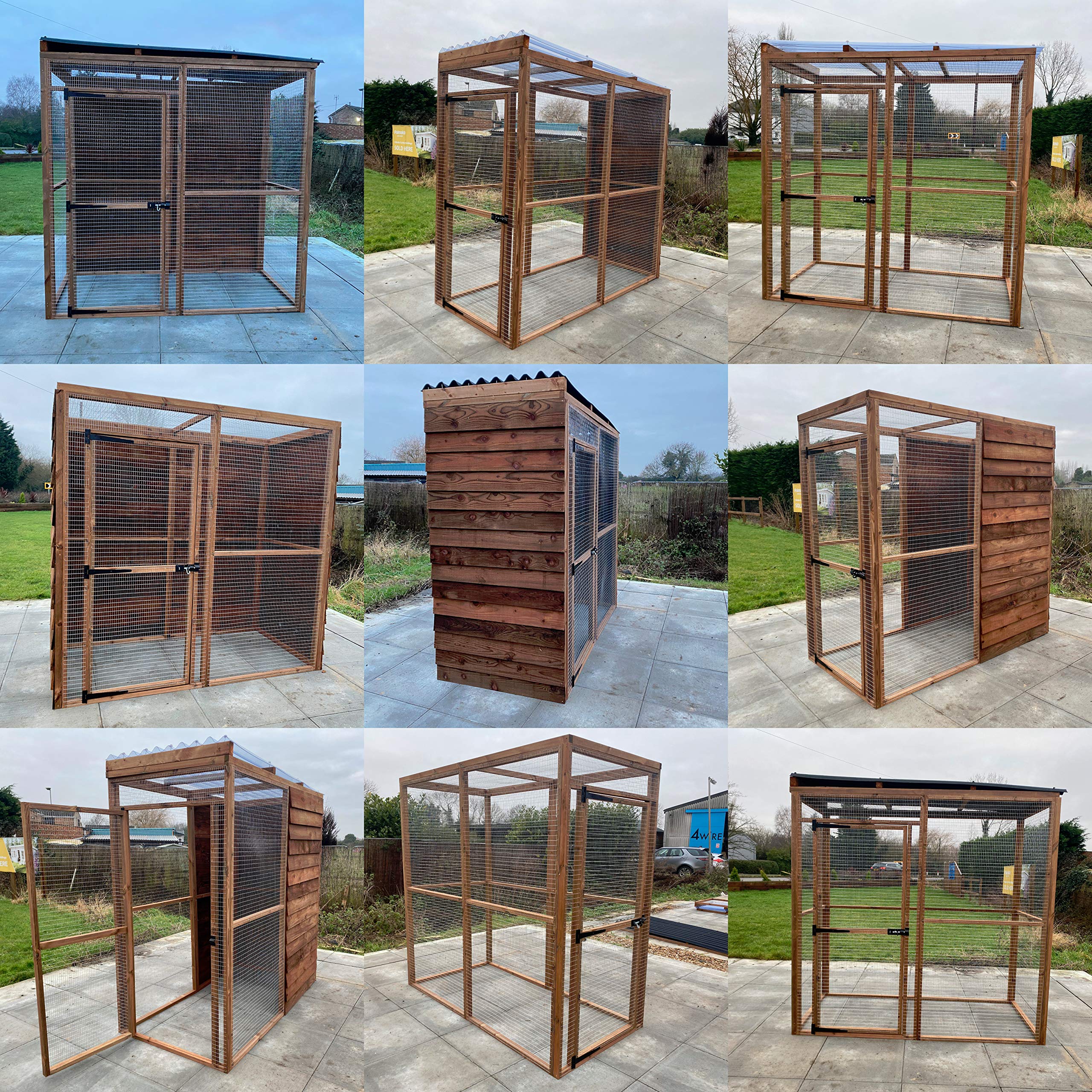 Buy 6ft x 3ft Animal Run 19g Boarded Panel Options Chicken, Rabbit Run