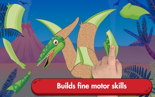 Dinosaur Puzzles Lite fun game for toddlers and kids