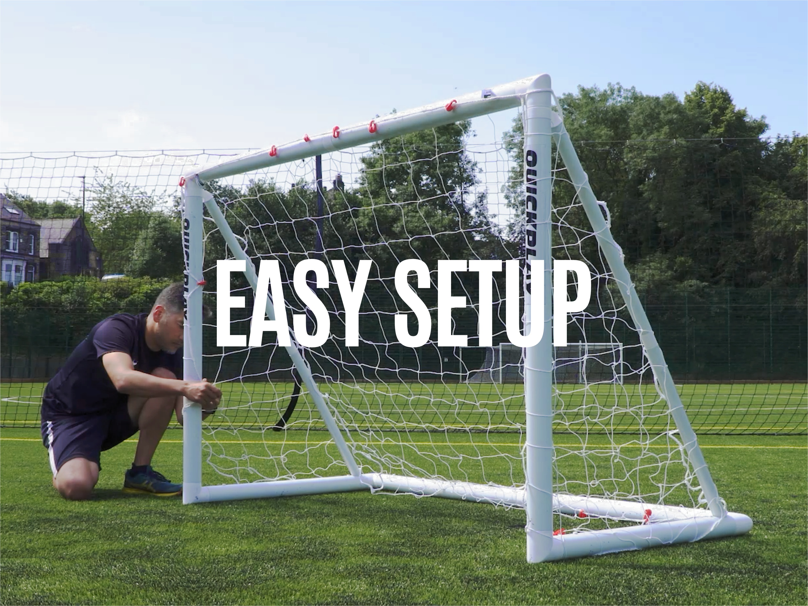Amazon.com : QUICKPLAY Q-Fold Soccer Goal | 30-Second Folding