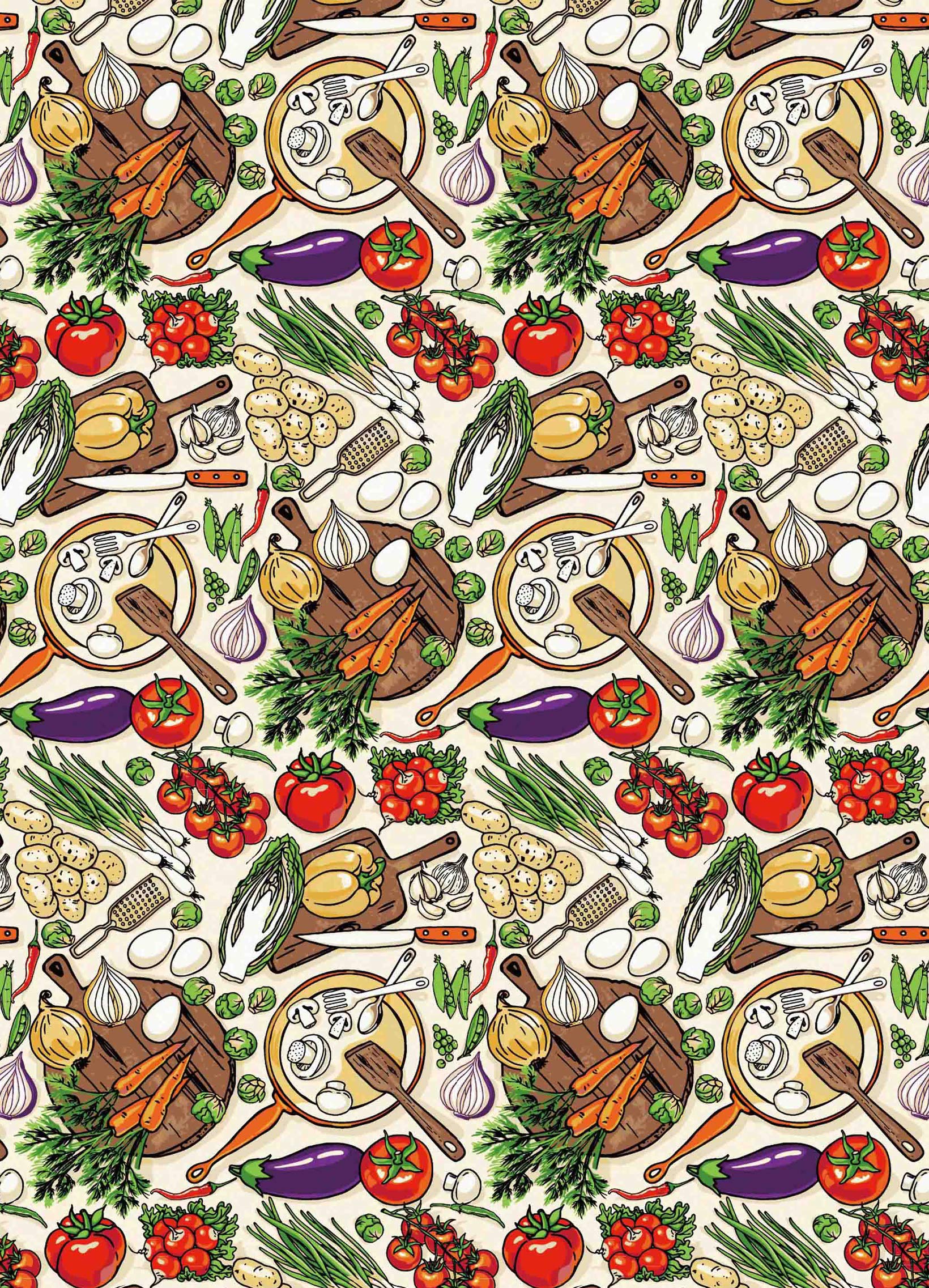 Highlands Country Kitchen Tea Towels Set 3