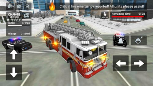 Fire Truck Rescue Simulator