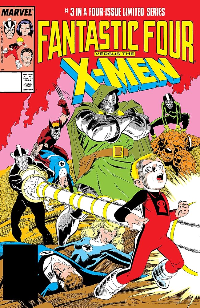 アメコミ・英語　X-MEN＋FANTASTIC FOUR: 4X アメコミ・英語 X-MEN＋FANTASTIC FOUR: 4X