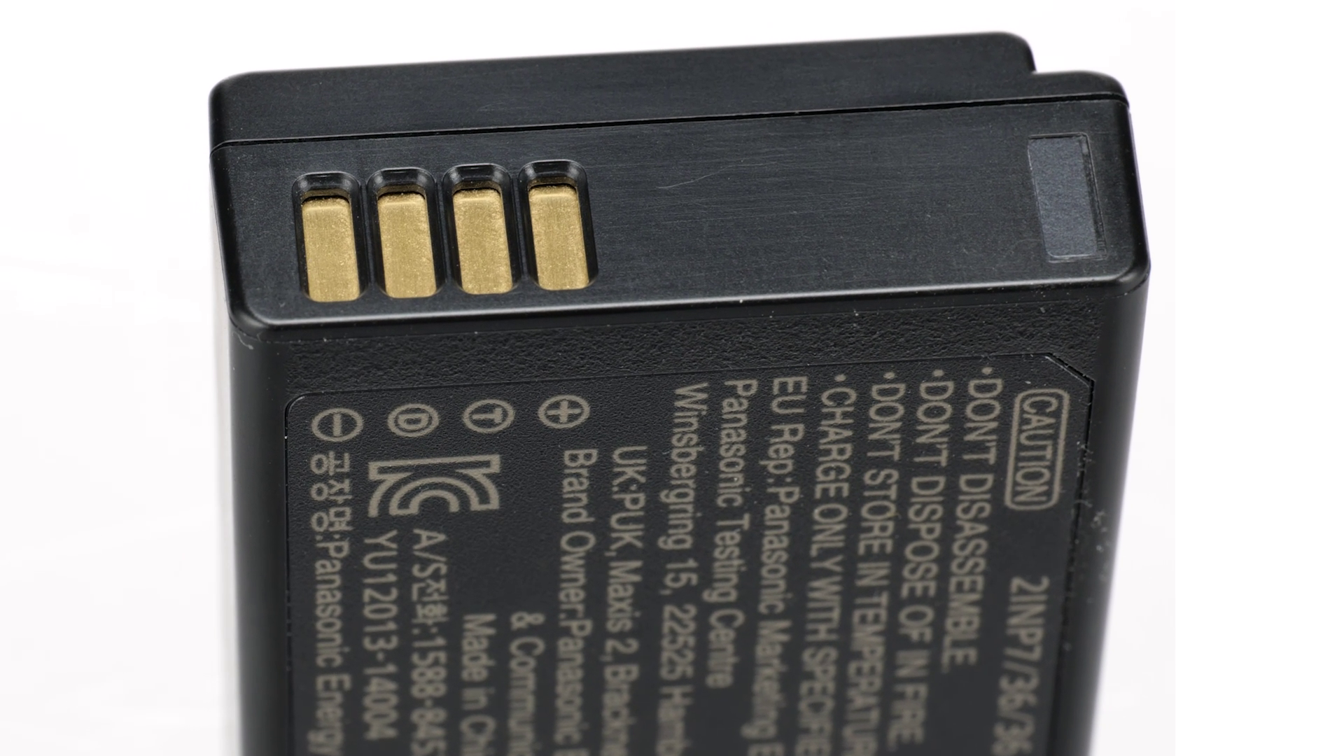 Batteria Originale Panasonic DMW-BLG10 – 7.2V, 1025mAh, Per Lumix DMC-GX7, GF6, GF5