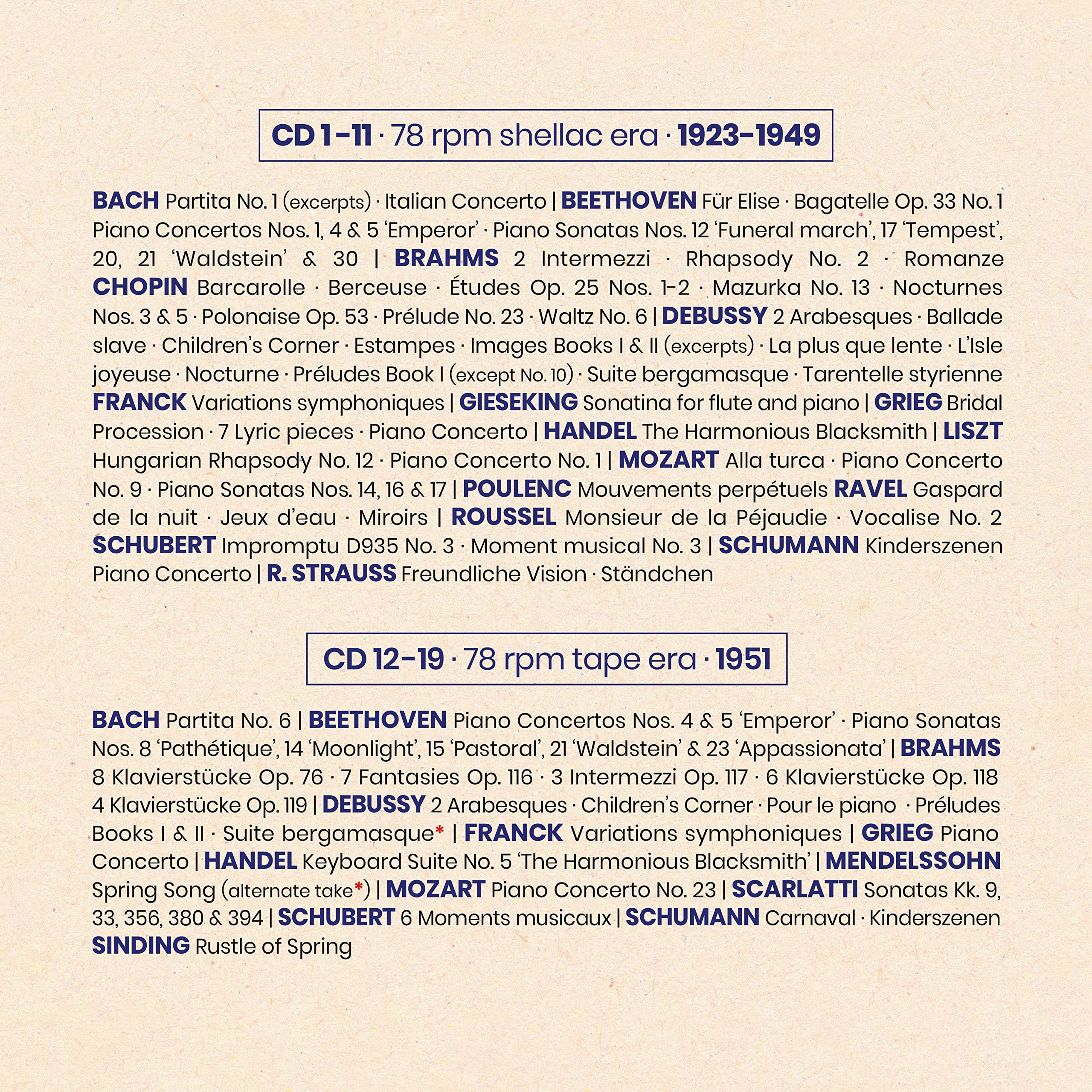 The Complete Warner Classics Recordings Edition (Box 4