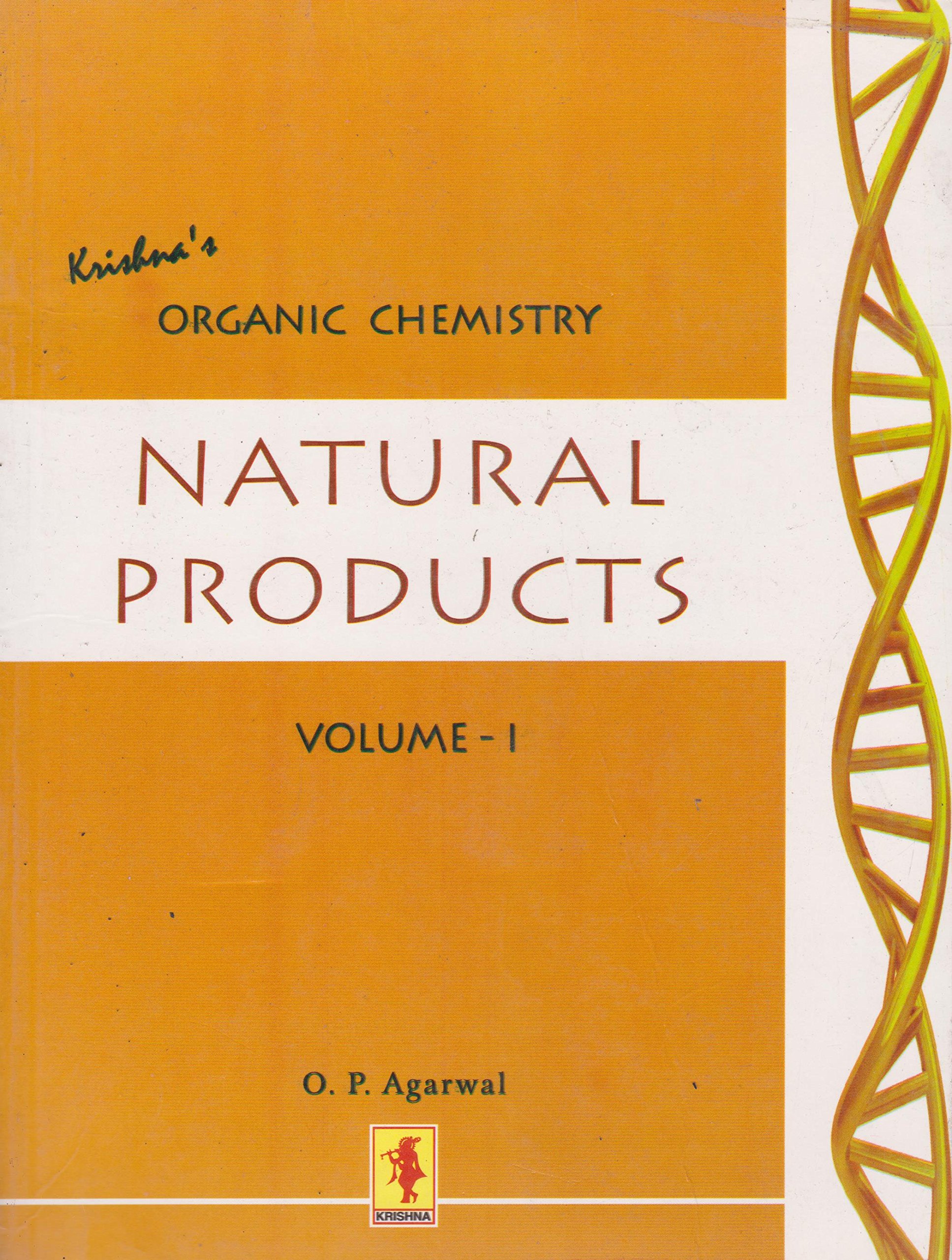 Buy Organic Chemistry Natural Products - Vol. I Book Online at Low ...