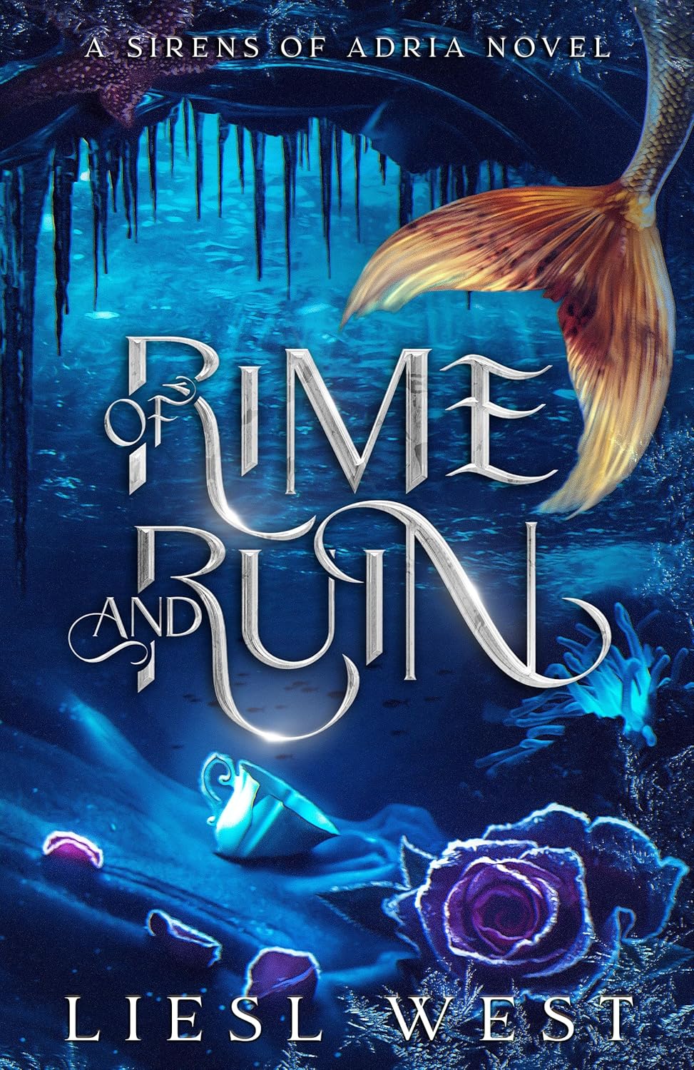Of Rime and Ruin: A Beauty and the Beast Retelling - Mer Court Romance (Sirens of Adria)      Kindle Edition