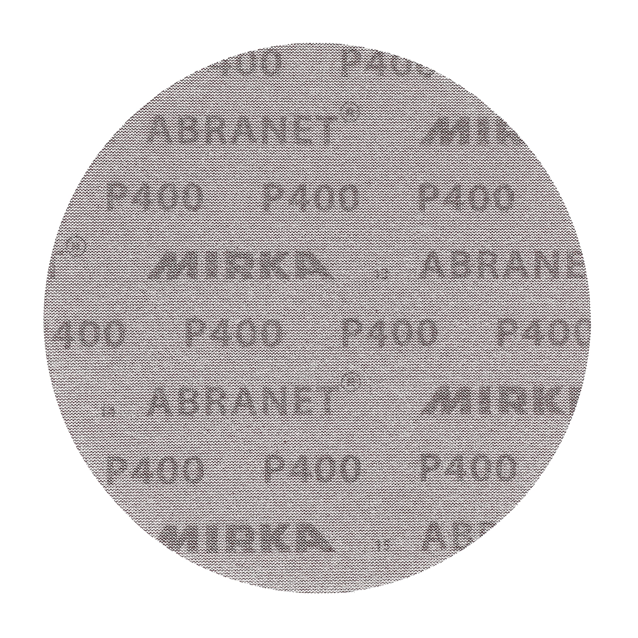 Mirka Abranet discos de lija de red Ø 200 mm cierre adhesivo/grano P400 / 50 piezas/para lijar madera, masilla, laca, plástico / 5425205041