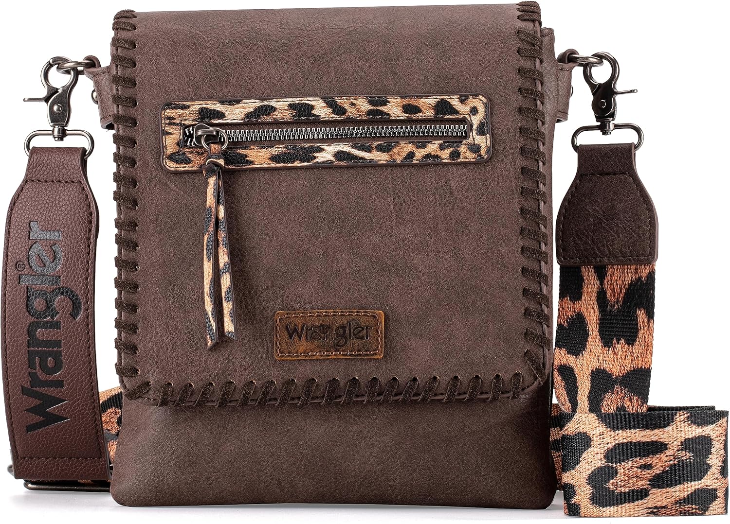 Wrangler Crossbody Bags for Women Vintage Hand Woven Shoulder Purse