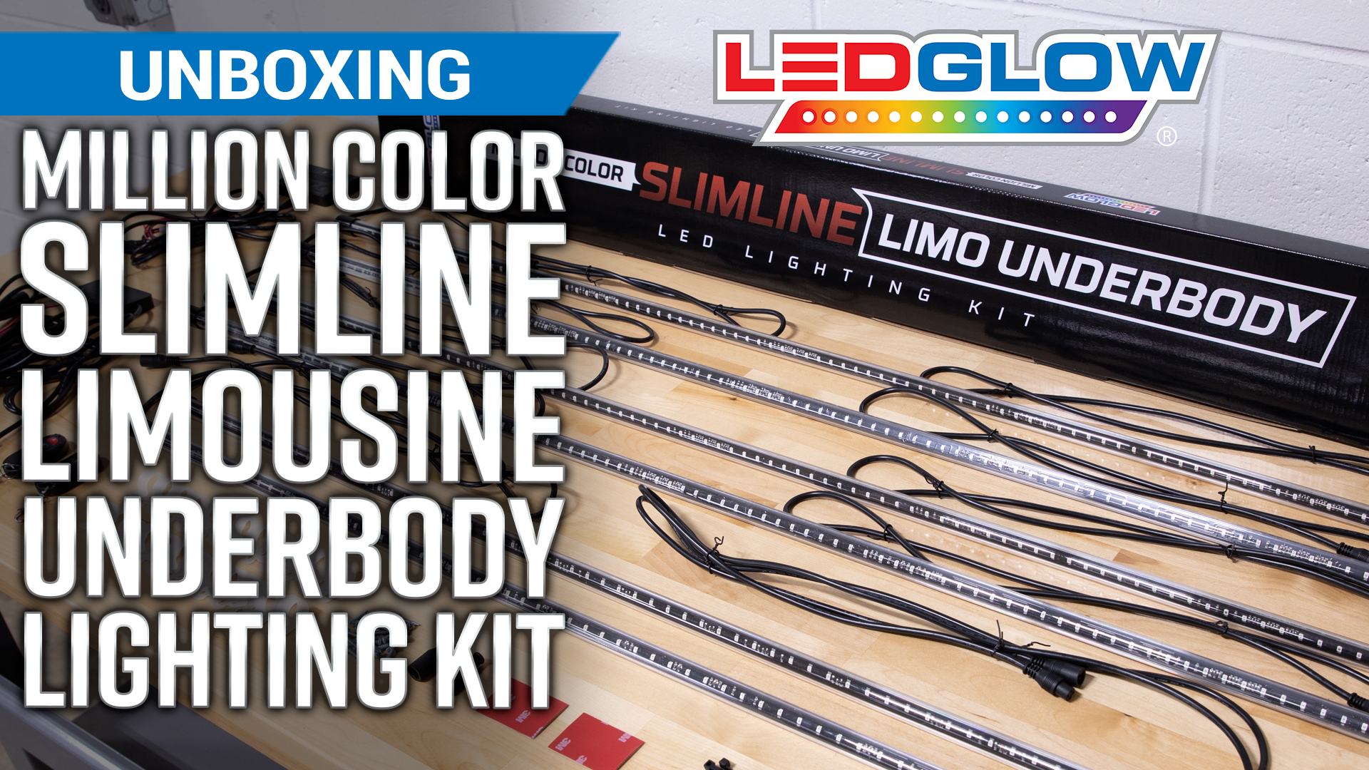 Amazon.com: LEDGlow 6pc Multi-Color Limousine Limo Slimline LED
