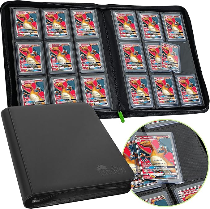 Toploader Binder, Trading Card Binder Storage, 252 9 Pocket