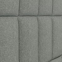 Vista 53 de Glenwillow Home Varia - Cabecero tapizado doble de 20 pulgadas de alto, color beige