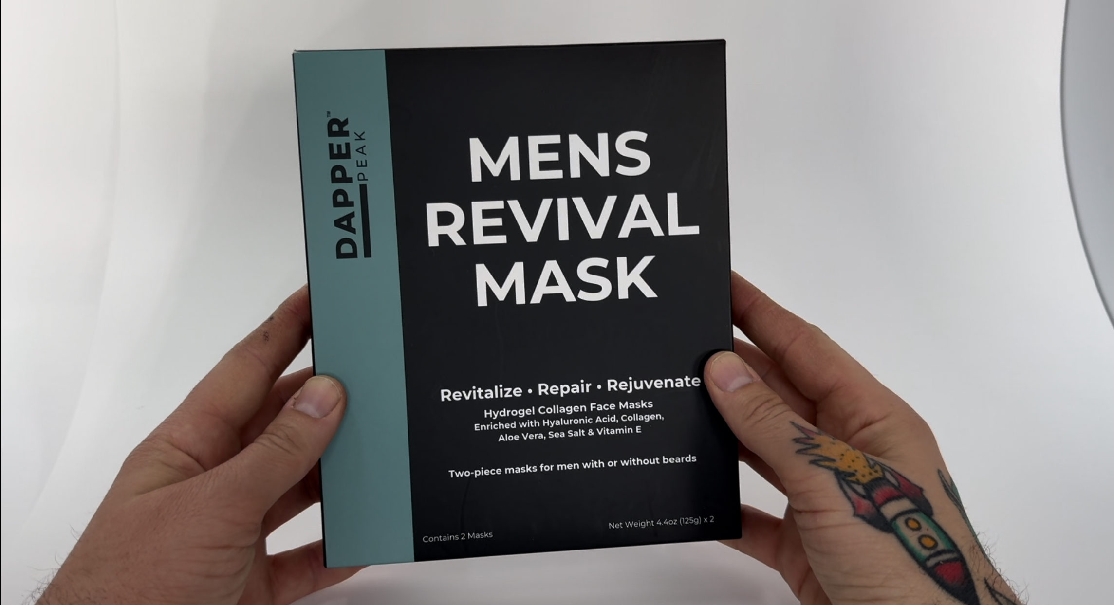 Amazon.com : Mens Revival Mask|2pc Hydrating Hydrogel Mens Face
