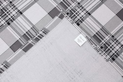 Miniatura 6 de RUVANTI Juego de sábanas de franela de tamaño individual, 100% algodón cepillado, bolsillos profundos de 16 pulgadas, se adapta a hasta 18 pulgadas,